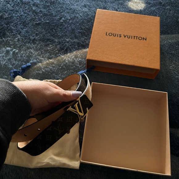 Brand new Louis Vuitton mini monogram belt 25mm size 85/34 100% authentic. - Picture 2 of 8